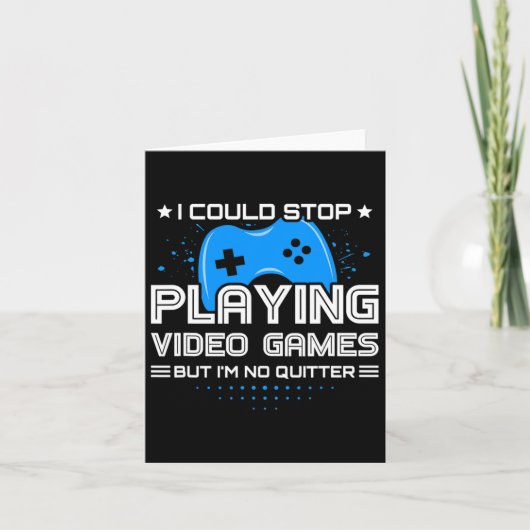 Grappige Videogamer - Pc Console Gaming - Videospe Kaart (Voorkant)