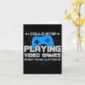Grappige Videogamer - Pc Console Gaming - Videospe Kaart (Gele Bloem)