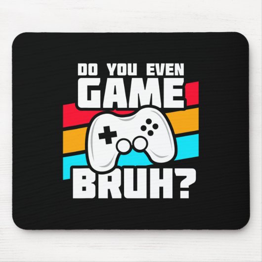 Grappige Videospeler - Pc Console Gaming - Videosp Muismat (Voorkant)