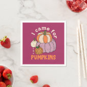 Grappige Vier Pompoenen Herfst Servet (Insitu)