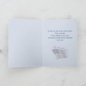 Grappige Vierde Juli kaart Patriottische Teddybeer (Binnen)