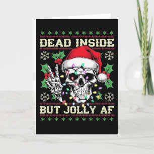 Grappige Vies Kerstmis Lelijke Trui Kaart