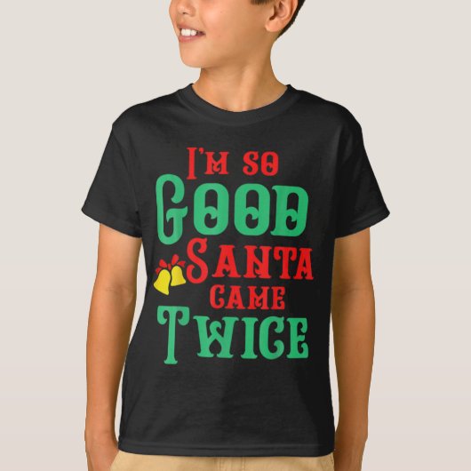 Grappige Vies Ondeugende Ongepaste Kerst T-Shirt (Voorkant)