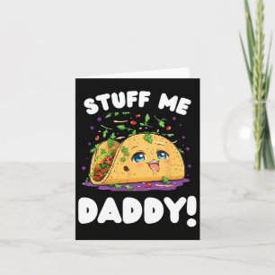 Grappige Vies Spul M'n Vader Stoute Taco En Poon F Kaart