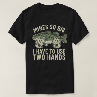 Grappige Vies Vis Grappig Cadeau Van Mij Zo Groot  T-shirt