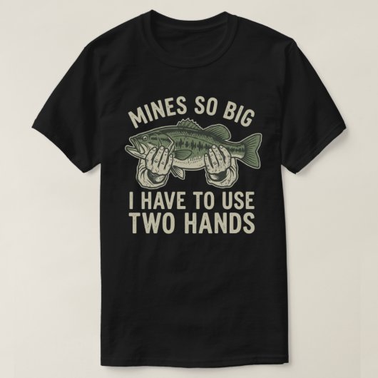 Grappige Vies Vis Grappig Cadeau Van Mij Zo Groot T-shirt (Design voorkant)