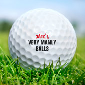 Grappige vieze grap zeer mannelijke ballen