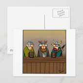 Grappige Viking Drink Cartoon Briefkaart (Voorkant / Achterkant)