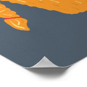 Grappige Viking gepersonaliseerd Poster (Hoek)