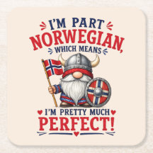 Grappige Viking/Noorse Kabouter, "Ik ben gedeeltel