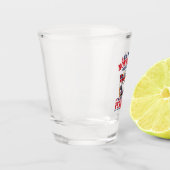 Grappige Viking/Noorse Kabouter, "Ik ben gedeeltel Shot Glas (Links)