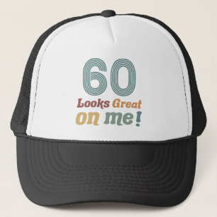Grappige Vintage 60ste verjaardag Trucker Pet