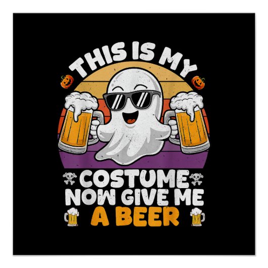 Grappige Vintage Boo Perfect Poster (Voorkant)
