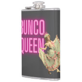 Grappige Vintage Bunco Koningin Heupfles (Links)