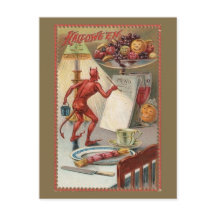 Grappige vintage Halloween-illustratie