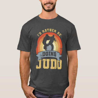 Grappige vintage judo-quote t-shirt
