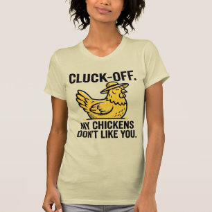 Grappige Vintage Kip Uitdaging Kippenliefhebber Mi T-shirt