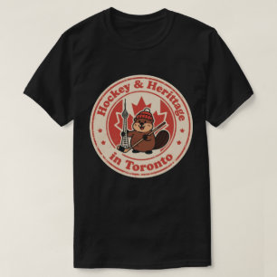 Grappige Vintage Toronto Beaver Hockey Retro T-shirt