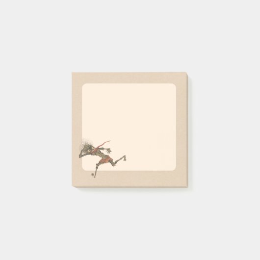 Grappige Vintage Yokai Geest Post-it® Notes (Voorkant)