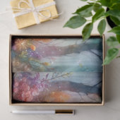 Grappige Violist Raccoon Wildflowers Decoupage Tissuepapier (Geschenk)