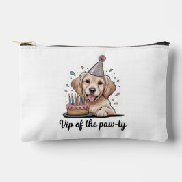 Grappige "VIP van het Poes-feest" Hond Verjaardag Etui