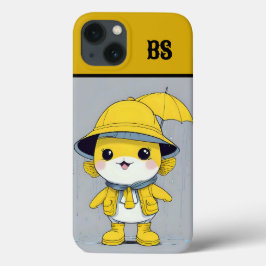Grappige vis in regenlaarzen - Beach Humor Case-Mate iPhone Case