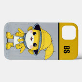 Grappige vis in regenlaarzen - Beach Humor Case-Mate iPhone Case (Achterkant (horizontaal))