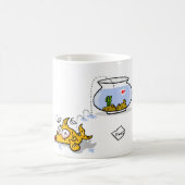 grappige vis koffiemok (Center)