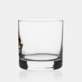 Grappige vis met een Cowboy Pet- Whisky Glas (Links)