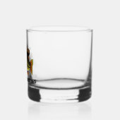Grappige vis met een Cowboy Pet- Whisky Glas (Links)