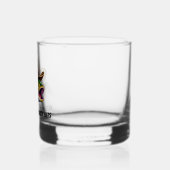 Grappige vis met een Cowboy Pet- Whisky Glas (Links)