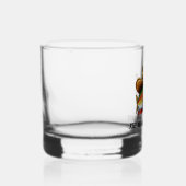 Grappige vis met een Cowboy Pet- Whisky Glas (Rechts)