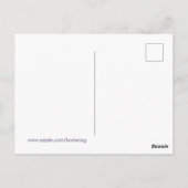 Grappige vis met Fancy wimpers Digitale kunst Briefkaart (Achterkant)