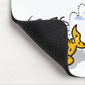 grappige vis muismat (Hoek)