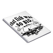 grappige vis notitieboek (Rechterzijde)