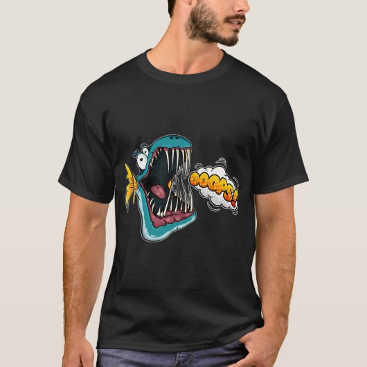 Grappige Vis - OOOPS! T-shirt (Voorkant)