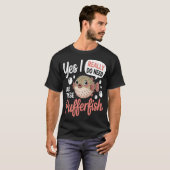 Grappige Vis Schattige Balloonvis T-shirt (Voorkant volledig)
