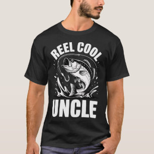 Grappige Visgrappen Baars Visserij Hasel Cool Oom T-shirt
