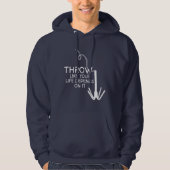 Grappige Vishaak Werper Hoodie (Voorkant)