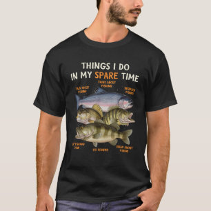 Grappige viskleding voor mannen, jongeren en jonge t-shirt