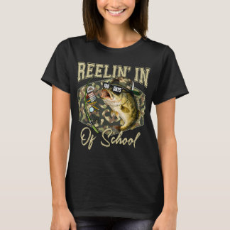Grappige viskunst voor mannen jongens kinderen vis t-shirt
