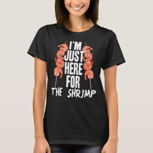 Grappige visliefhebber Ik ben hier alleen voor de T-shirt