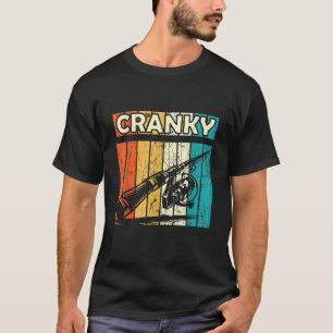 Grappige vislijn voor vissersliefhebbers met een g t-shirt