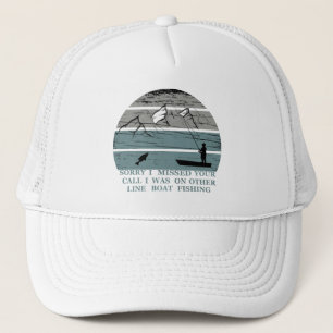 grappige visquotes vintage trucker pet