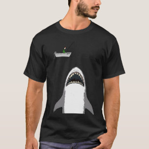 Grappige Vissen Bas Visser Kinderen Geboren Om Te T-shirt