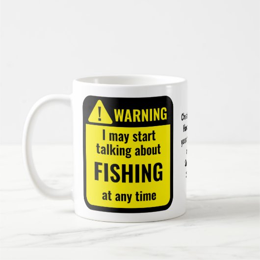 Grappige vissen op maat koffiemok (Links)