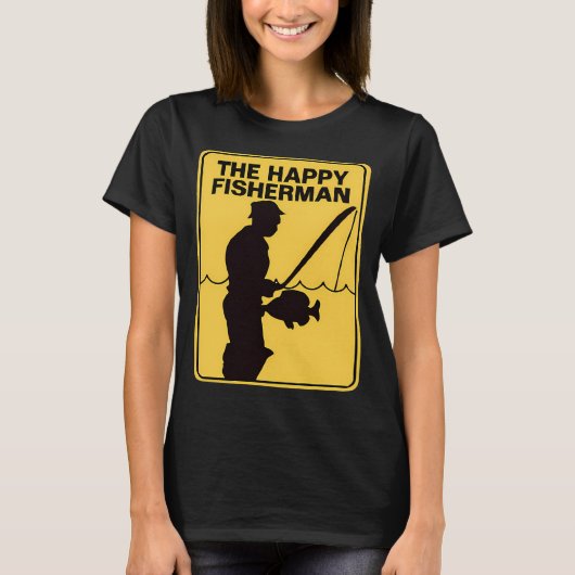 Grappige vissen t-shirt (Voorkant)