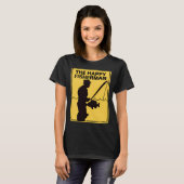Grappige vissen t-shirt (Voorkant volledig)