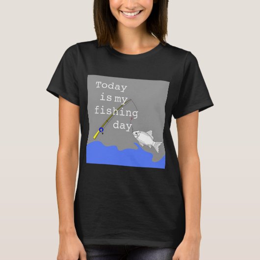 Grappige vissen t-shirt (Voorkant)
