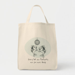 Grappige Vissen Vis Puns Sterrenbeeld Verjaardag V Tote Bag